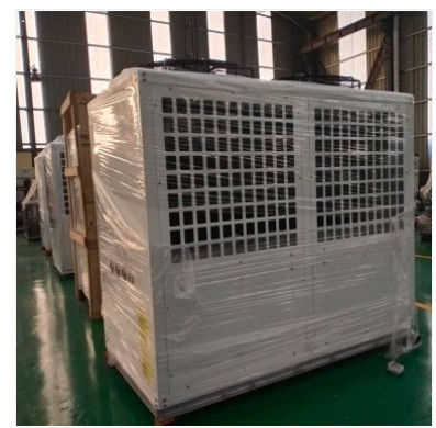 50Hz ASHP হিটিং এয়ার উত্স হিট পাম্প সিস্টেম 400KW ডিসি পাওয়ার চালিত হীট পাম্প
