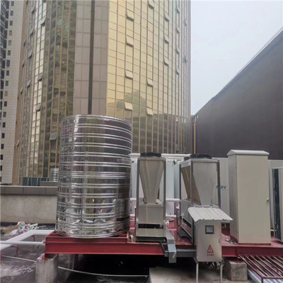 ঠান্ডা তাপমাত্রার জন্য 18KW CO2 R744 এয়ার সোর্স হিট পাম্প ওয়াটার হিটার EVI