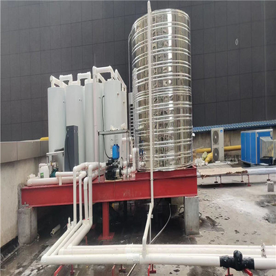 ঠান্ডা তাপমাত্রার জন্য 18KW CO2 R744 এয়ার সোর্স হিট পাম্প ওয়াটার হিটার EVI