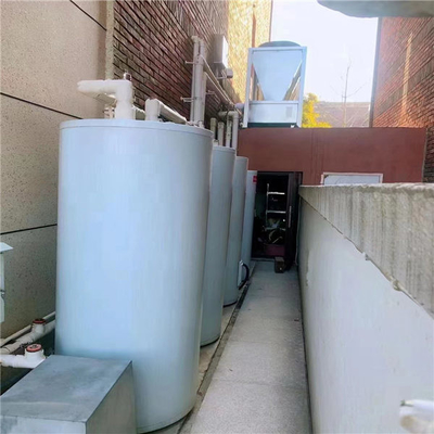 অ্যালুমিনিয়াম ফিন এয়ার টু ওয়াটার R744 CO₂ হিট পাম্প কমার্শিয়াল 40kw