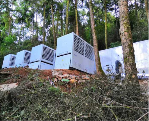 R744 CO2 এয়ার টু ওয়াটার হিট পাম্প 160kW কমার্শিয়াল কুলিং গরম জল গরম করার জন্য