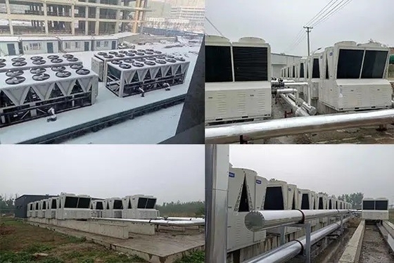 এসি বৈদ্যুতিন সংকেতের মেরু বদল CO2 তাপ পাম্প সম্মিলিত স্থান গরম গরম জল গরম করার জন্য আবাসিক