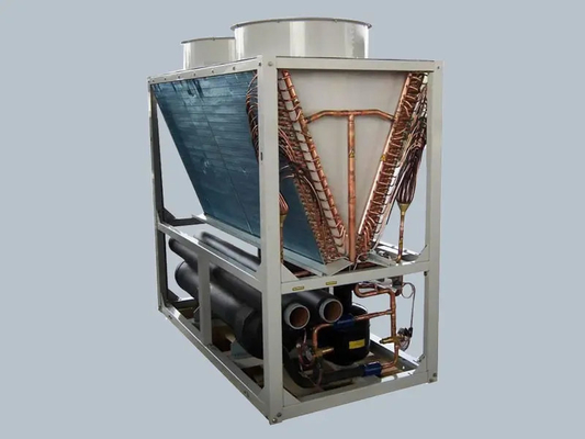 ক্যাসকেড এয়ার সোর্স হিট পাম্প 25Kw R410A রেফ্রিজারেন্ট 90 ডিগ্রি গরম জল