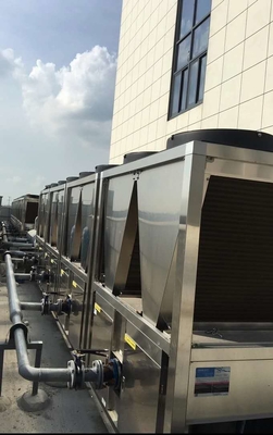 30kW CO2 এয়ার সোর্স হিট পাম্প আউটপুট জলের তাপমাত্রা প্রায় 80°C